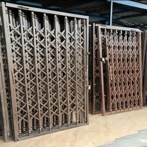 نصب تخصصی حفاظ آکاردئونی چهار جداره پرچ مخفی در ویلا یا شرکت