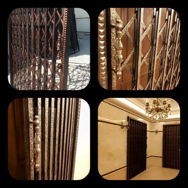 تزئینات تسمه نقش دار و ساختار چهار لایه حفاظ سلطنتی