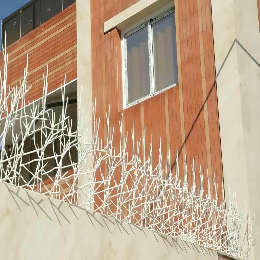 نصب حفاظ شاخ گوزنی با میلگرد مقاوم | سهند حفاظ نصب حفاظ شاخ گوزنی با میلگرد مقاوم