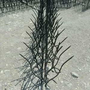 محاسبه قیمت حفاظ نرده شاخ گوزنی روی دیوار