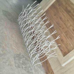 رنگ&zwnj;بندی متنوع حفاظ شاخ گوزنی دیوار آپارتمان