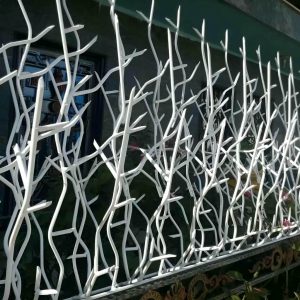 جزئیات تراکم و جوشکاری حفاظ شاخ گوزنی