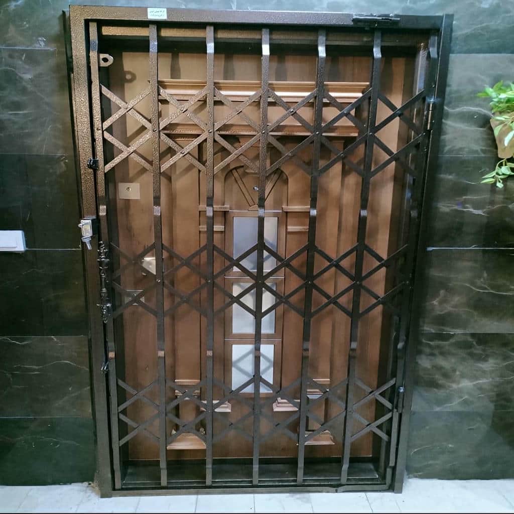نصب درب آکاردئونی آپارتمان ریلی تاشو در فردیس کرج