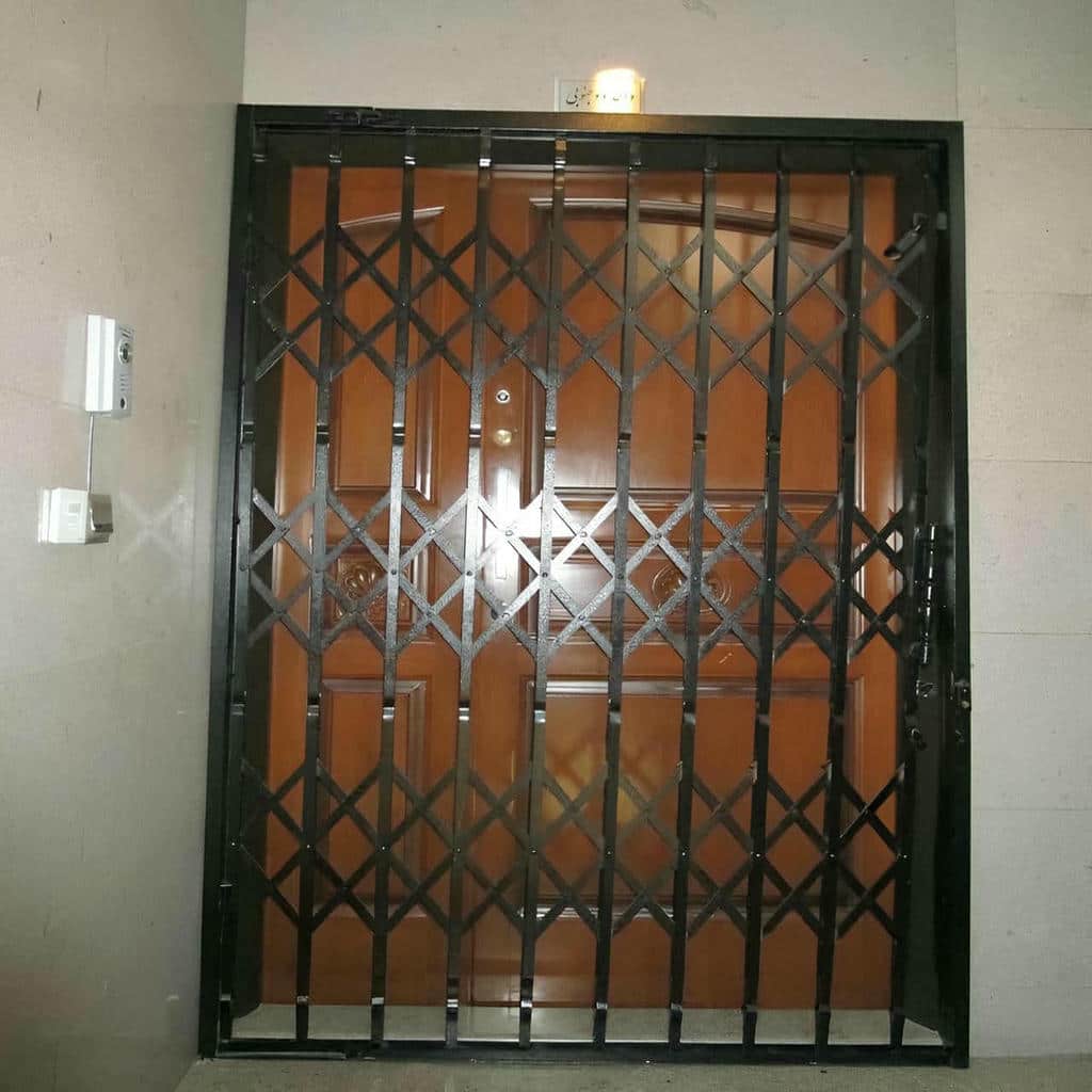 خرید درب آکاردئونی حفاظ آپارتمان دوگل در فشم