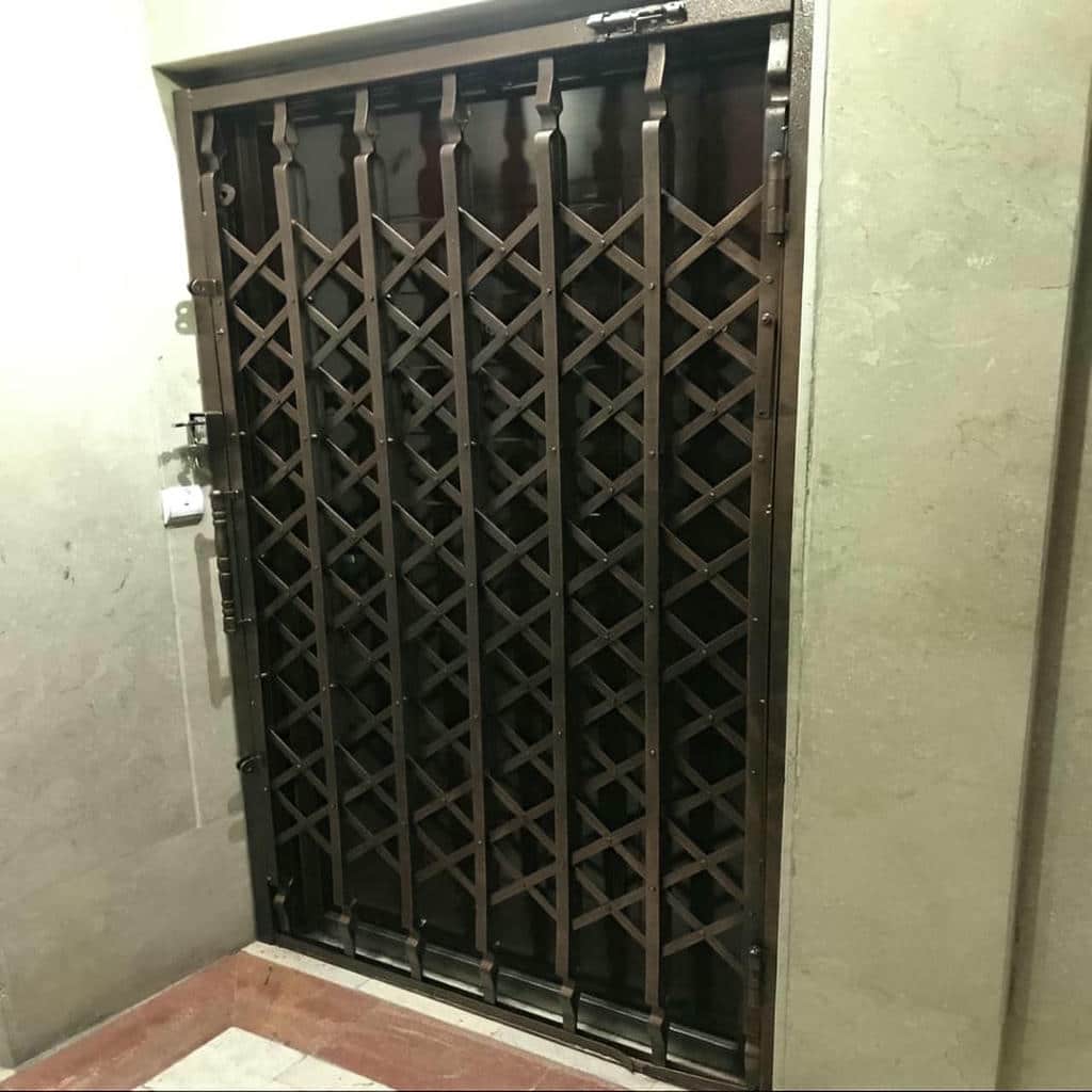 فروش درب آکاردئونی آپارتمان تسمه ضخیم در مهرشهر کرج