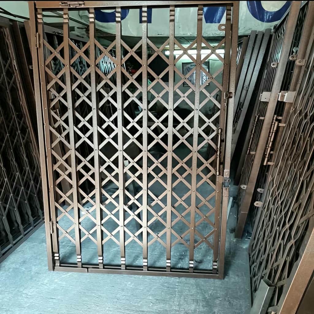 خرید درب آکاردئونی حفاظ آپارتمان ضدزنگ در فیروزکوه