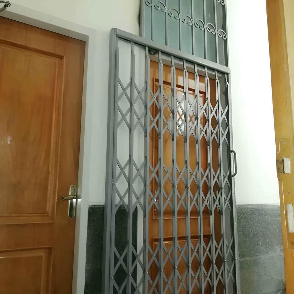 خرید درب آکاردئونی آپارتمان ضدزنگ در مهرشهر کرج