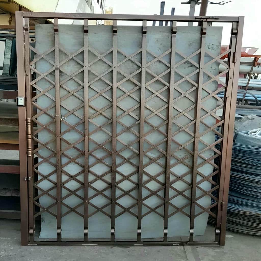 فروش درب آکاردئونی حفاظ آپارتمان ریلی تاشو در هشتگرد