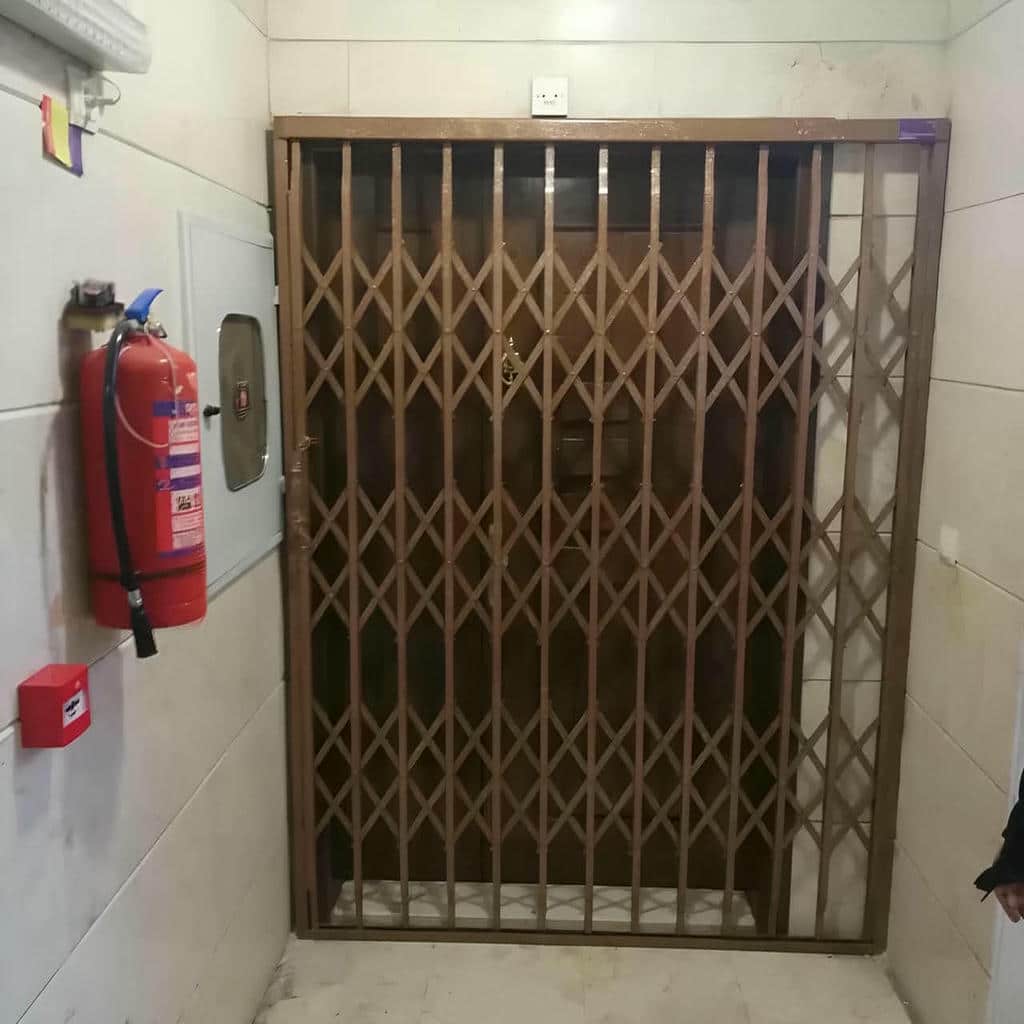 خرید درب آکاردئونی رنگ ضدزنگ در استان گلستان