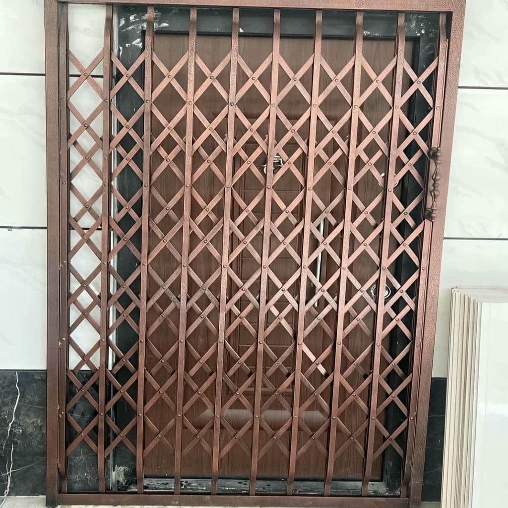فروش درب آکاردئونی حفاظ آپارتمان ریلی تاشو در دماوند