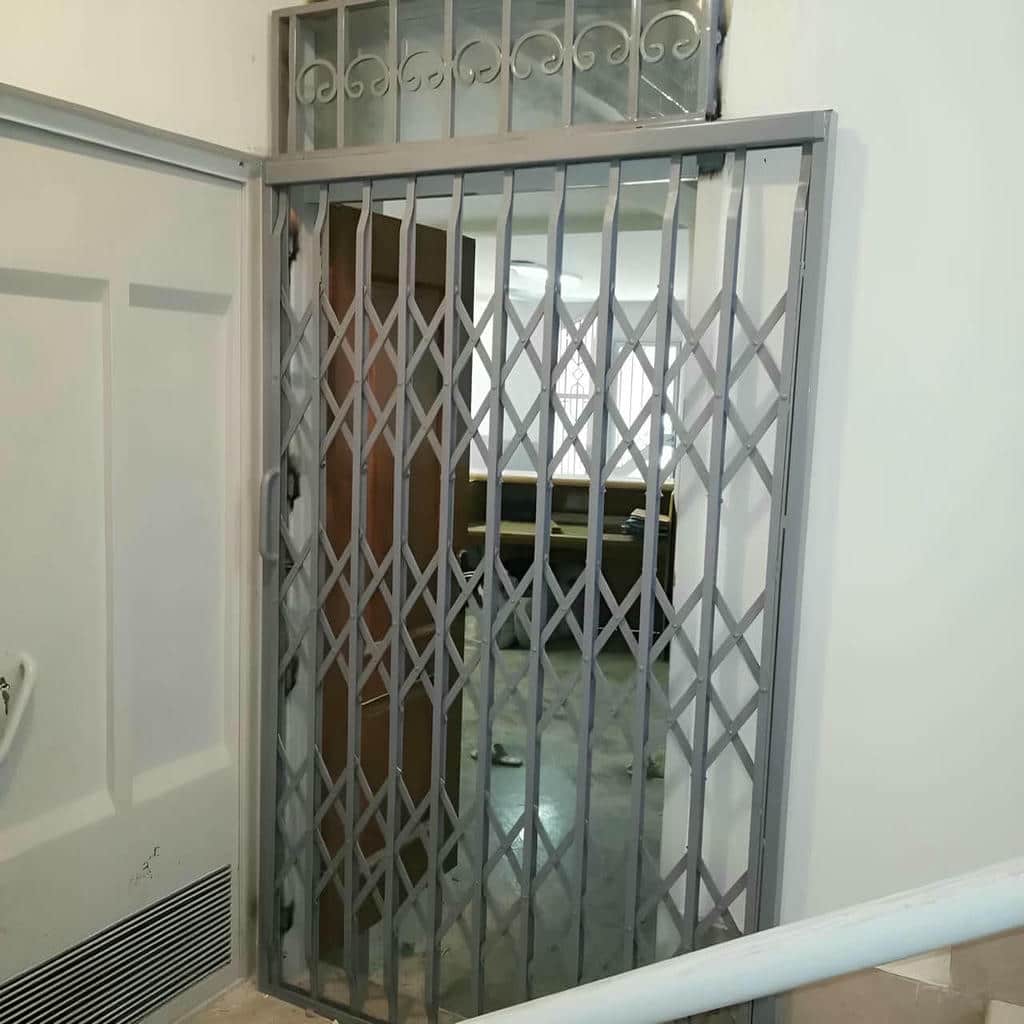قیمت درب آکاردئونی حفاظ آپارتمان مغازه در پردیس