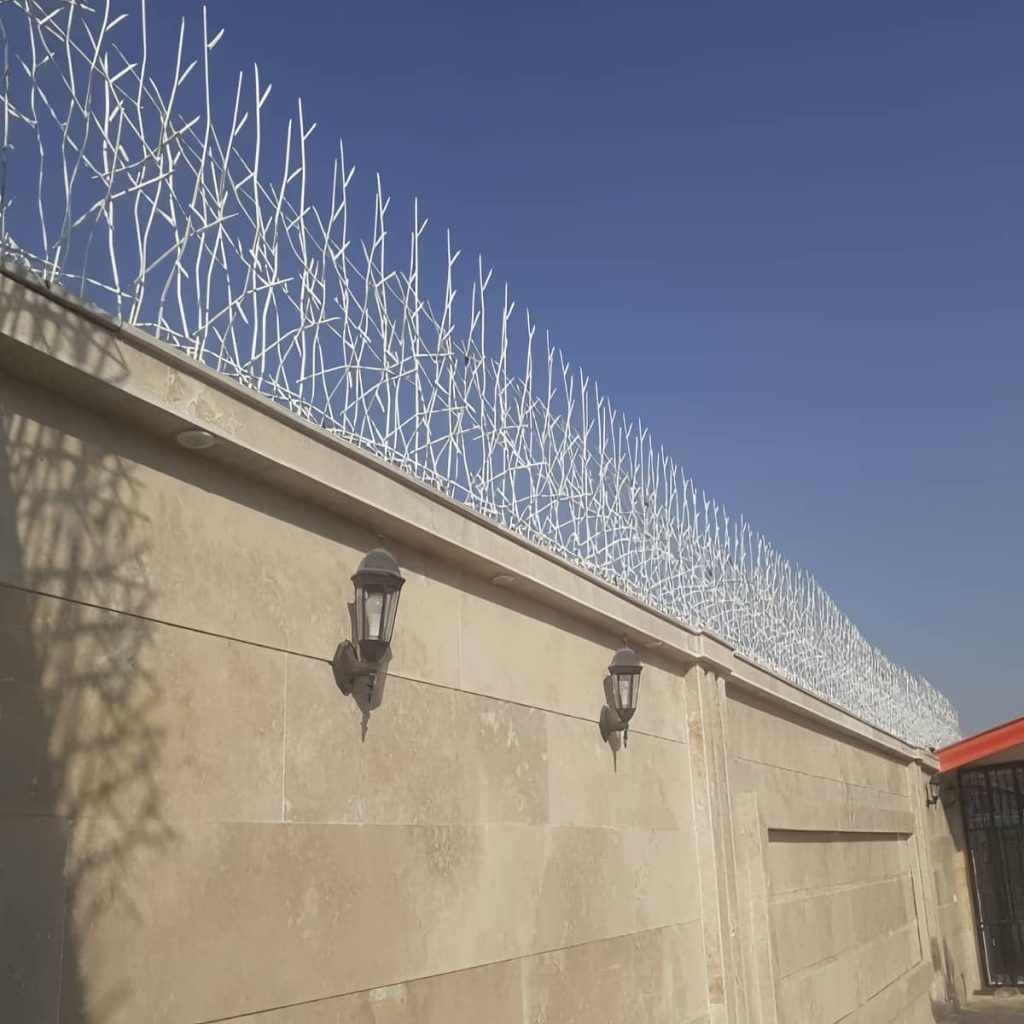 نصب حفاظ شاخ گوزنی تاج دیوار در تبریز