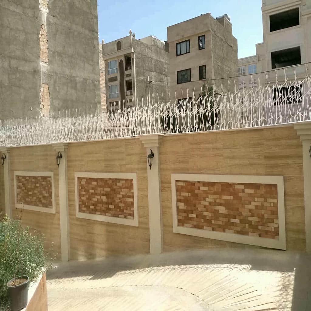 نصب حفاظ شاخ گوزنی رنگ کوره ای در اندیشه | سهند حفاظ نصب حفاظ شاخ گوزنی رنگ کوره ای در اندیشه